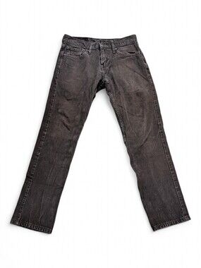 Levis 511 Slim Straight Corduroy Pants Brown Womens Size 27x30 Stretch Cords